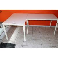 2 rechth tafels afm plm 125x75cm